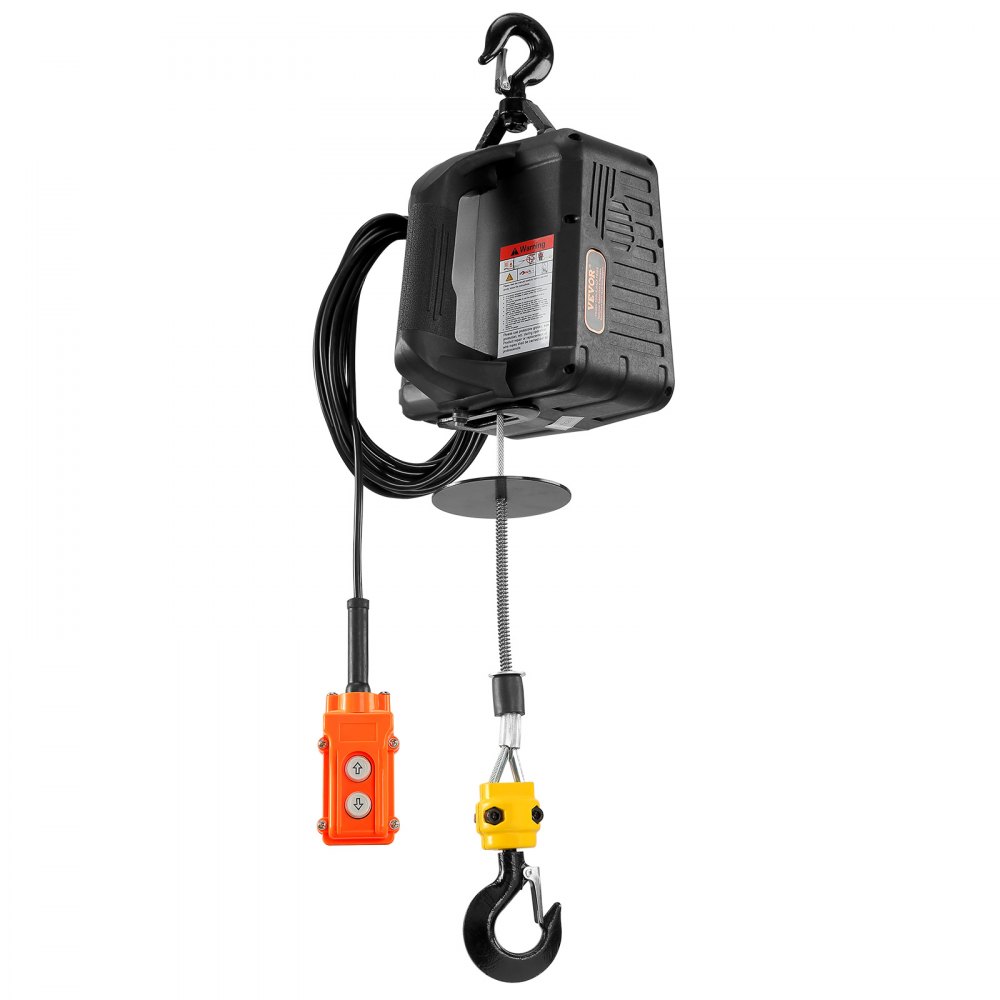 3-in-1-Elektrowinde, 498,95 kg Tragkraft, Seilzug, Hubgeschwindigkeit ≥4 m/min, Motorwinde, 7 m Hubhöhe, Seilzug, 1500 W, Seilzug, 3 Steuermodi manuell/kabelgebunden/kabellos 3-in-1-Elektrowinde, 498,95 kg Tragkraft, Seilzug, Hubgeschwindigkeit ≥4 m/min, Motorwinde, 7 m Hubhöhe, Seilzug, 1500 W, Seilzug, 3 Steuermodi manuell/kabelgebunden/kabellos