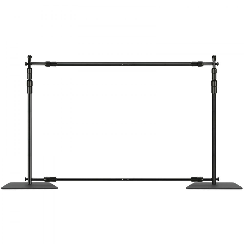 Fotografieachtergrond Professionele fotografieachtergrond 3048x3048mm Achtergrond Stofgrootte Studio rekwisieten Achtergrond Verstelbare pijp- en gordijnstandaard Opstellingen voor bruiloftsfeesten