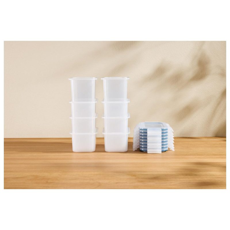 SILVERCREST® storage container set, 8 pieces.