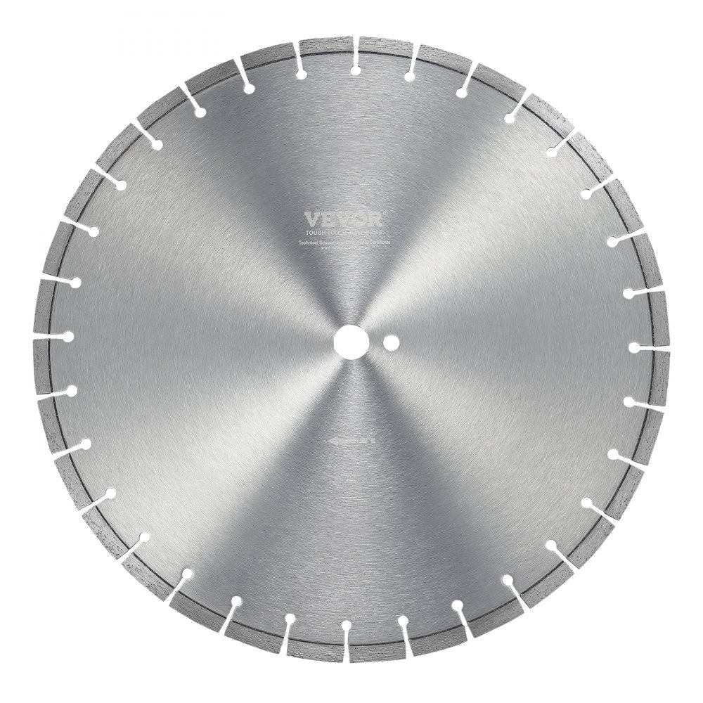 Diamond saw blade concrete saw blade 45 cm for wet or dry work, 12 mm diamond segment saw blade with flat teeth, center hole diameter 25.4 mm, for concrete, cement boards, tiles, bricks Diamond saw blade concrete saw blade 45 cm for wet or dry work, 12 mm diamond segment saw blade with flat teeth, center hole diameter 25.4 mm, for concrete, cement boards, tiles, bricks
