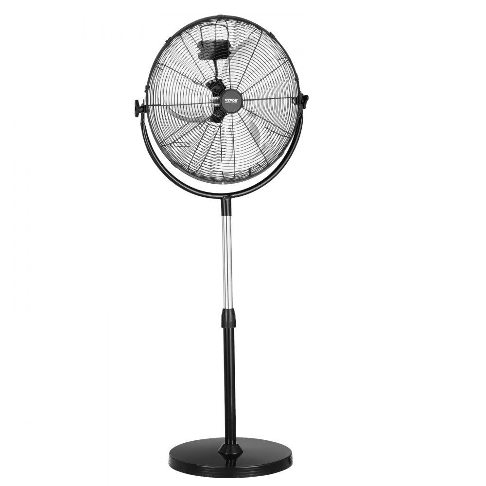 Ventilateur sur pied industriel, ventilateur de 560 mm avec hauteur réglable de 115 à 147 cm, ventilateurs de sol avec 3 vitesses réglables, machine à vent pour salon, maison, bureau, noir Ventilateur sur pied industriel, ventilateur de 560 mm avec hauteur réglable de 115 à 147 cm, ventilateurs de sol avec 3 vitesses réglables, machine à vent pour salon, maison, bureau, noir