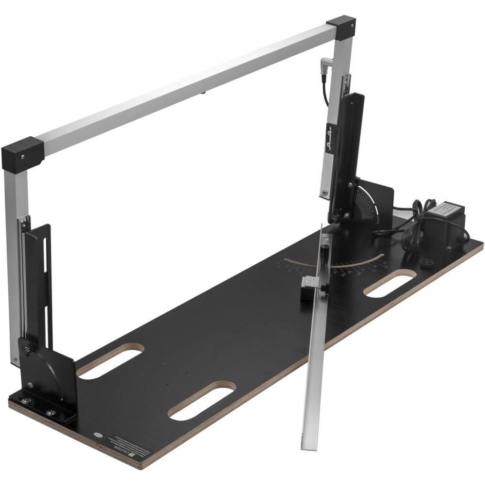Piepschuimsnijder, 200 W schuimsnijder van aluminiumlegering, 360 ℃ piepschuimsnijder van nikkelchroomlegering, 38 V uitgangsspanning, snijdikte 420 mm. Groefmachine voor professionals of doe-het-zelvers