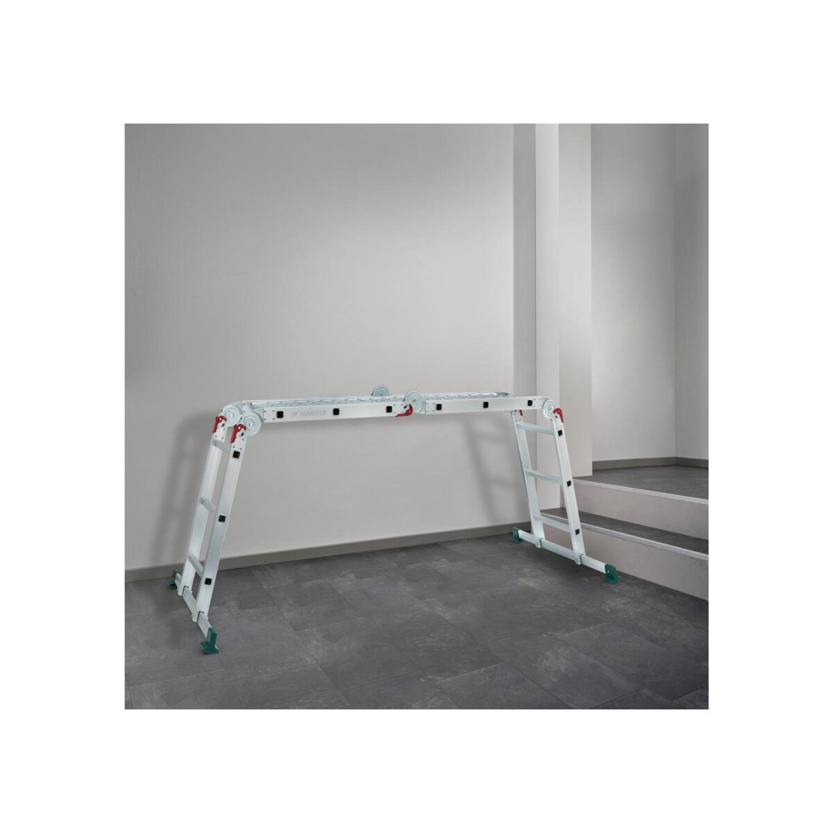PARKSIDE® Vielzweckleiter, platzsparend zusammenklappbar