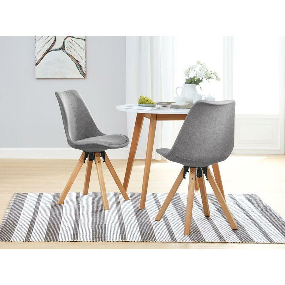 #SALE# Design eetkamerstoelen in een set van 2