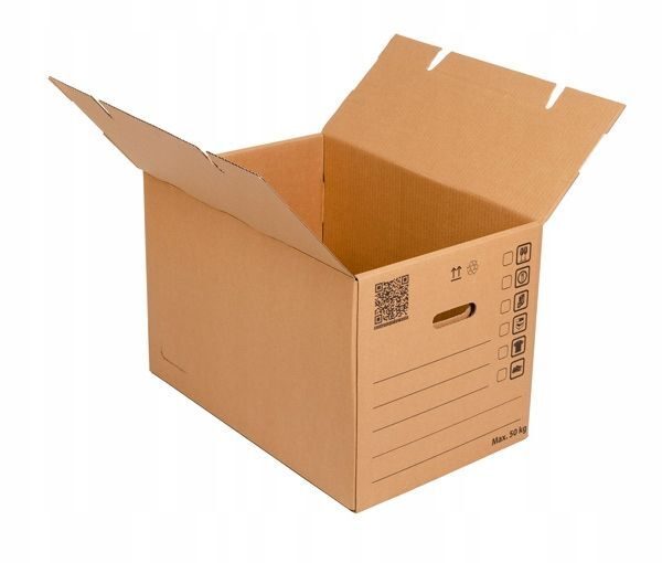 10x Umzugskartons mit 50 kg Tragkraft, Versandqualität, 3 Lagen