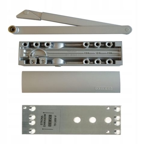 Ferme-porte GEZE TS 2000 VBC + PLAQUE DE MONTAGE CARTE 0103392 0102421