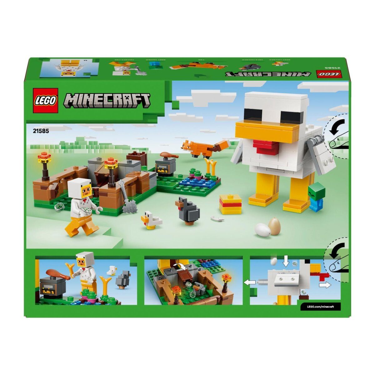 LEGO Minecraft 21585 Hühnerfarm