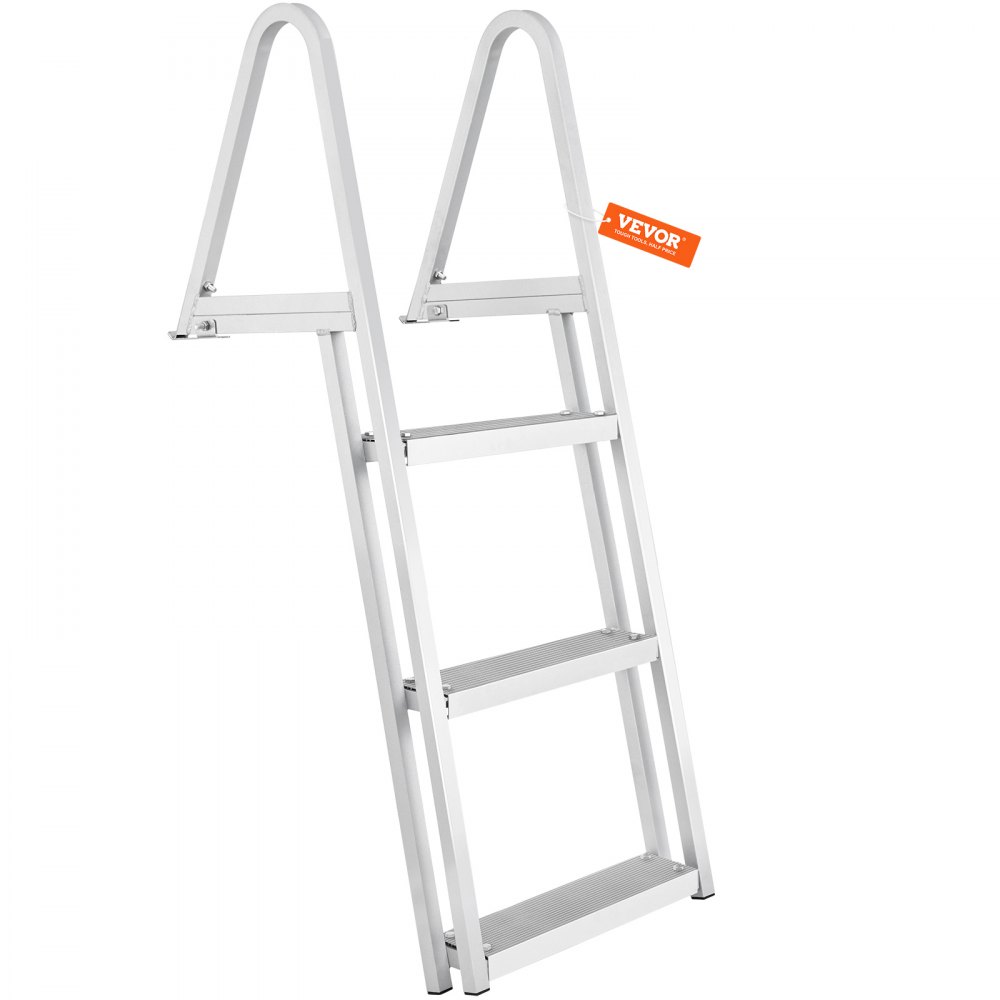 Échelle penchée 3 marches 159 kg échelle d'amarrage pour bateau amovible 610 x 455 x 1225 mm Échelle penchée 3 marches 159 kg échelle d'amarrage pour bateau amovible 610 x 455 x 1225 mm