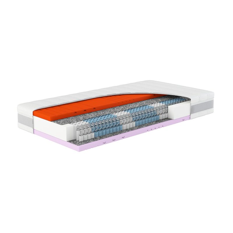 Hn8 Sleep Systems 7-Zone Pocket Spring Mattress Sleep Balance TFK (H3/H4, 90 x 200 cm)