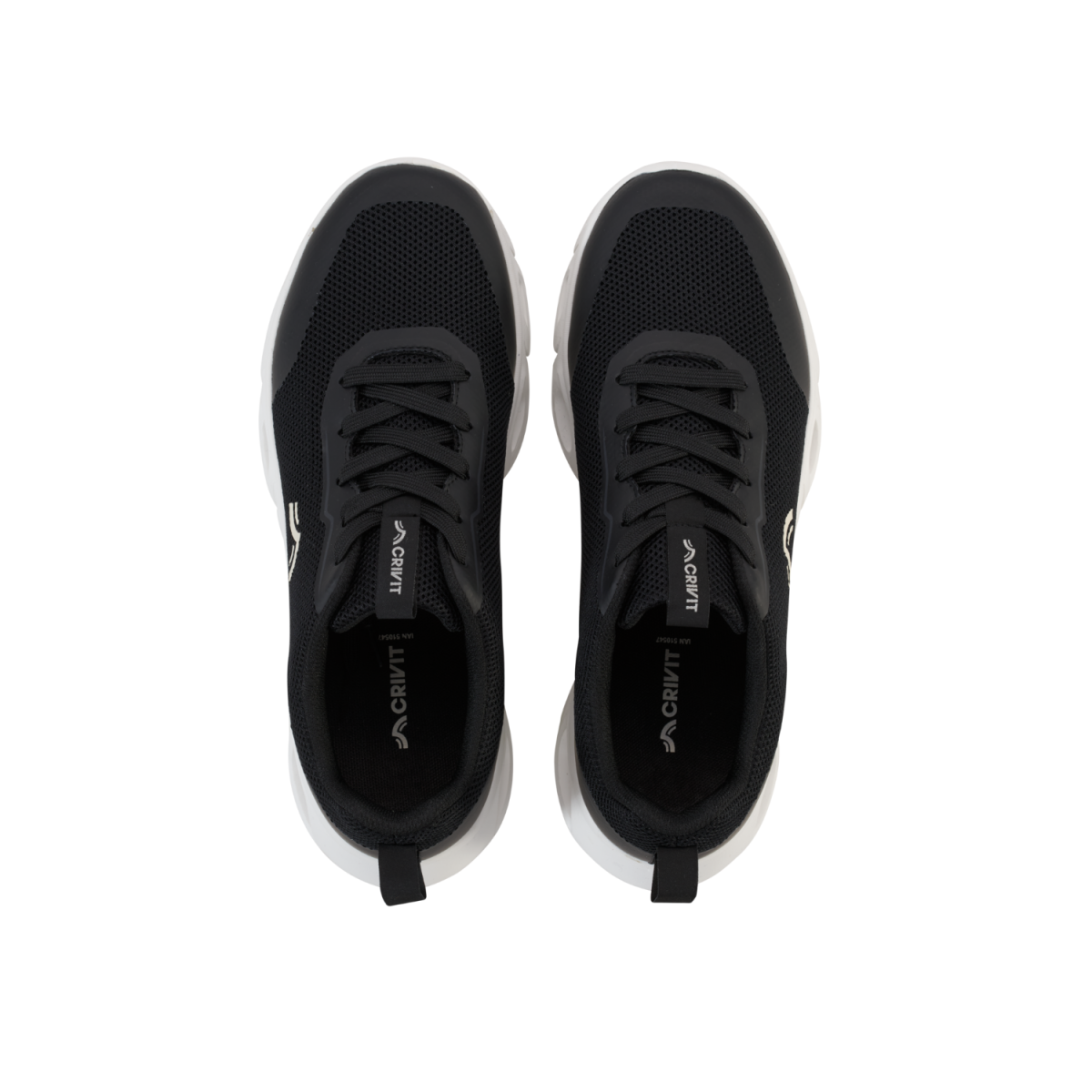 CRIVIT Herren Sport-und-Freizeitschuhe (Schwarz, 40)