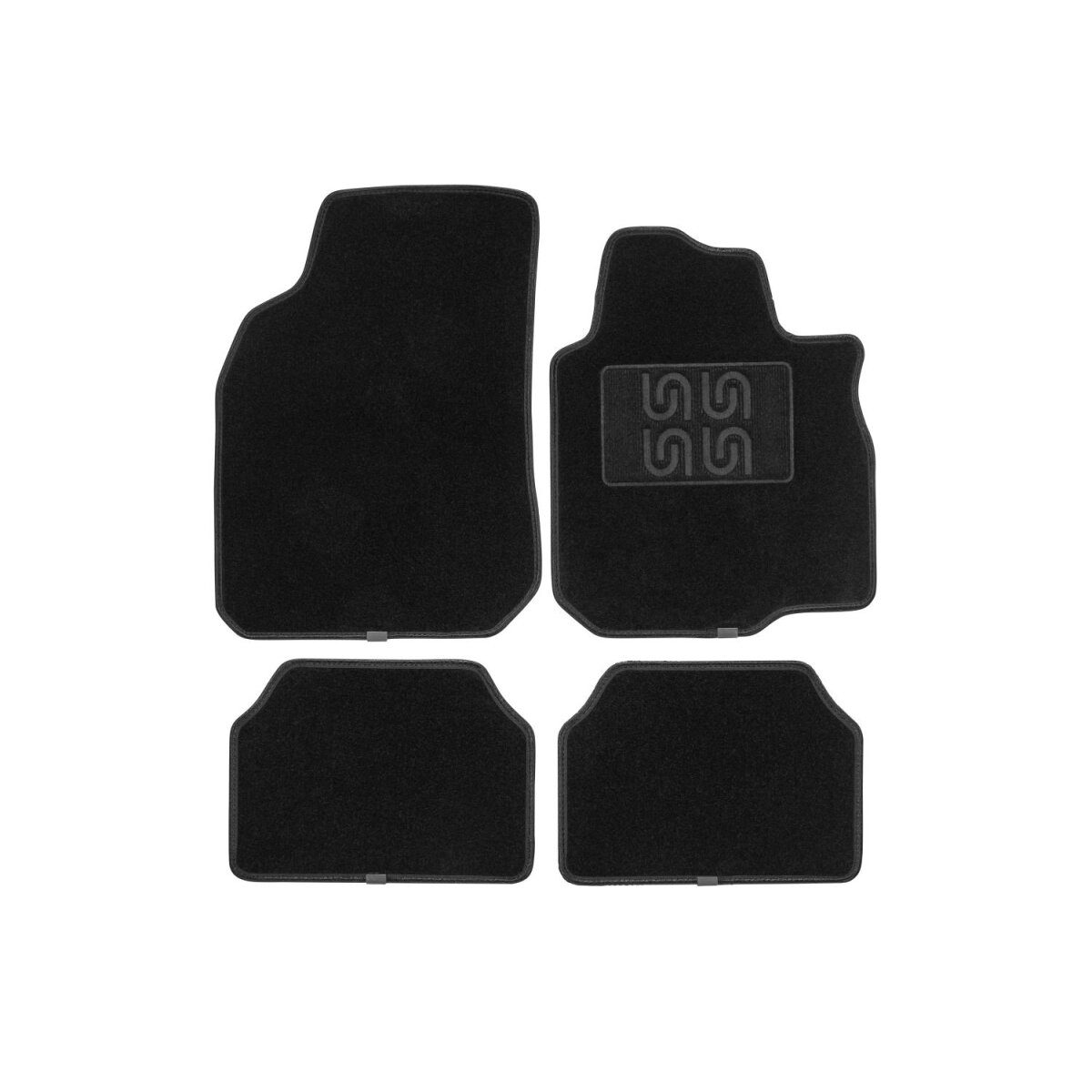 ULTIMATE SPEED® Universal-Automatten-Set, 4-teilig, rutschfest und leicht zu reinigen (Variante C)