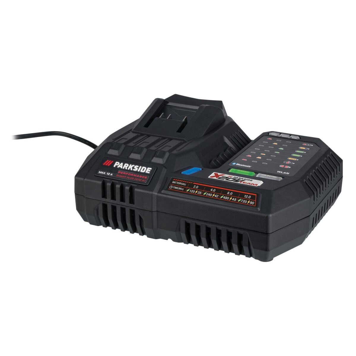 PARKSIDE PERFORMANCE® 20 V Smart Batterieladegerät »PLGS 2012 A1«, ohne Batterie