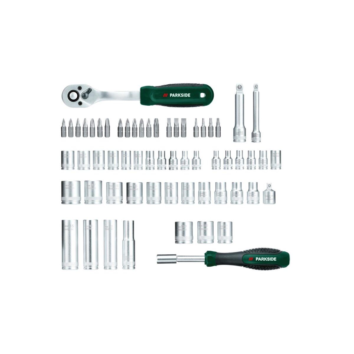 PARKSIDE® dopsleutelset, 61-delig