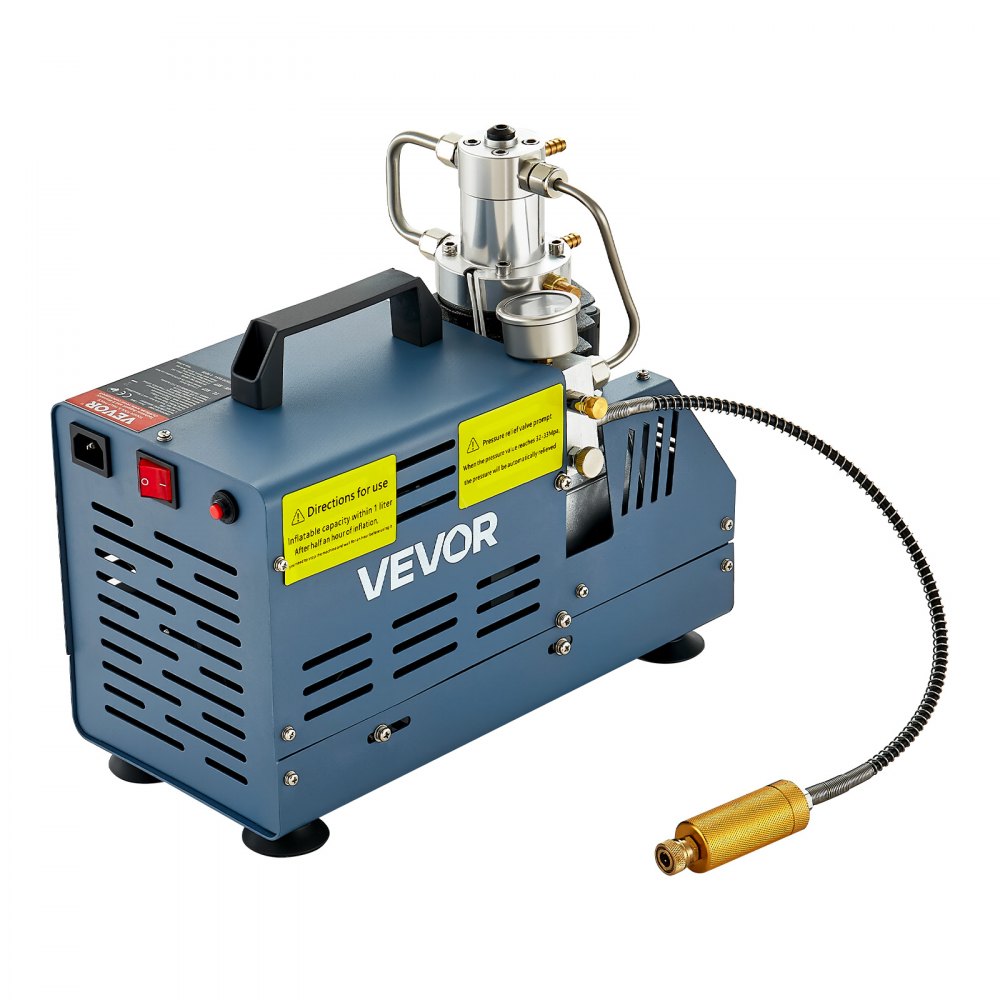 Hochdruckkompressor, 4500 PSI/30 MPA/300 BAR Hochdruck-Luftkompressor, 1800 W 220 V manueller Stopp-Luftpistolenkompressor, geeignet für Paintball-Luftgewehr, PCP-Gewehr, Luftpistole, Tauchflasche Hochdruckkompressor, 4500 PSI/30 MPA/300 BAR Hochdruck-Luftkompressor, 1800 W 220 V manueller Stopp-Luftpistolenkompressor, geeignet für Paintball-Luftgewehr, PCP-Gewehr, Luftpistole, Tauchflasche
