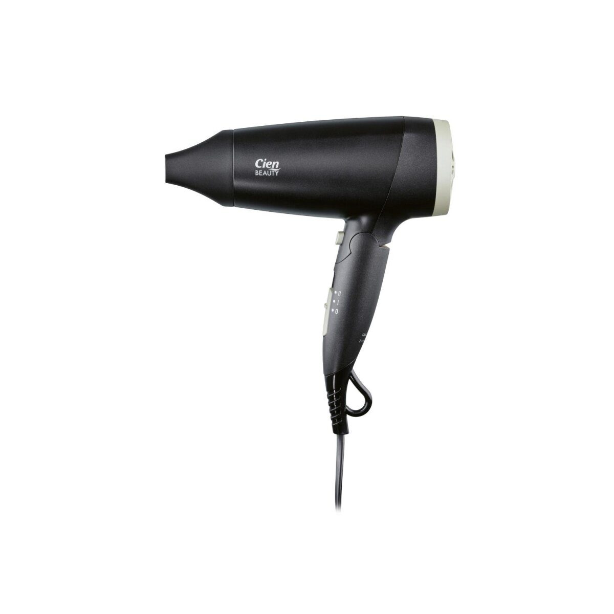 CIEN Beauty Reisehaartrockner CRHK 1600 C1, schwarz