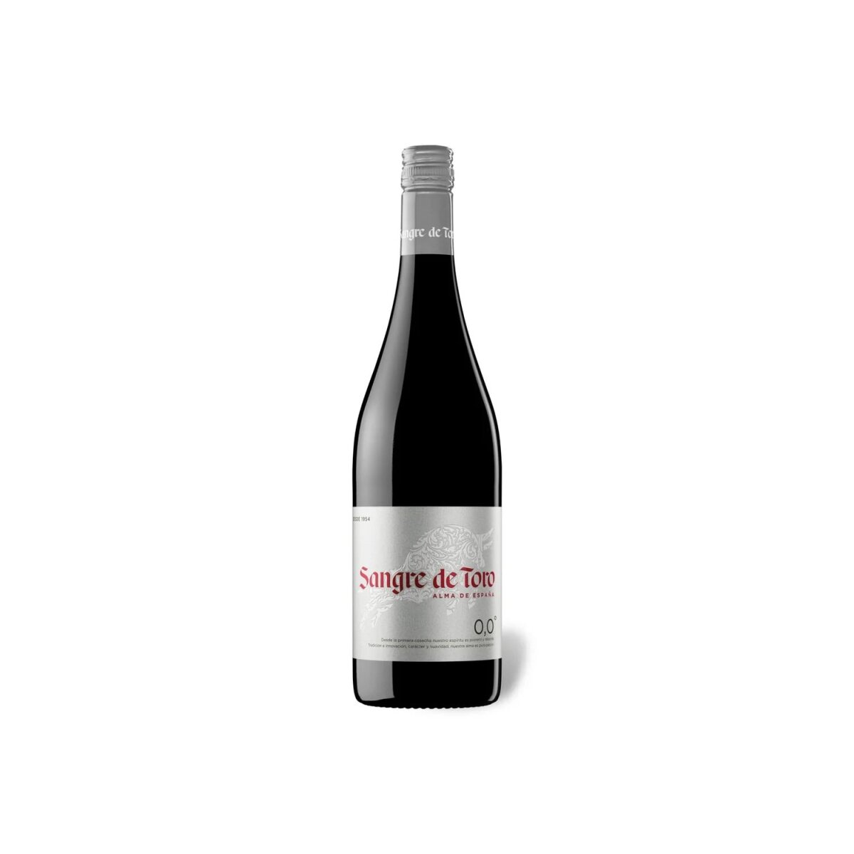 Sangre de Toro Tinto 0.0 wegański bezalkoholowy, 2023 Sangre de Toro Tinto 0.0 wegański bezalkoholowy, 2023
