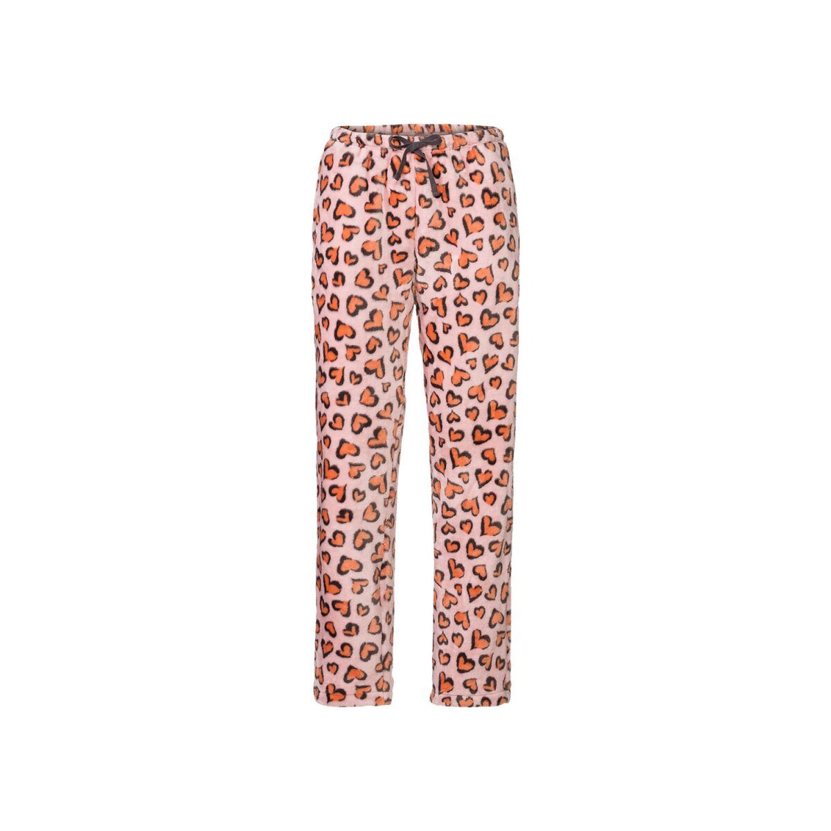 esmara® damespyjama, maat. M, roze/grijs