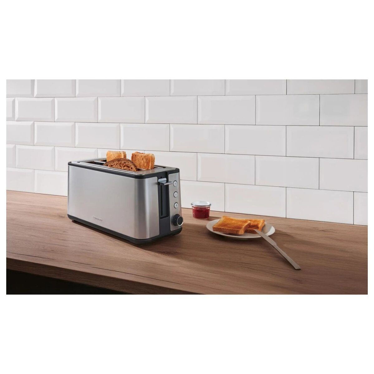 SILVERCREST® double long slot toaster