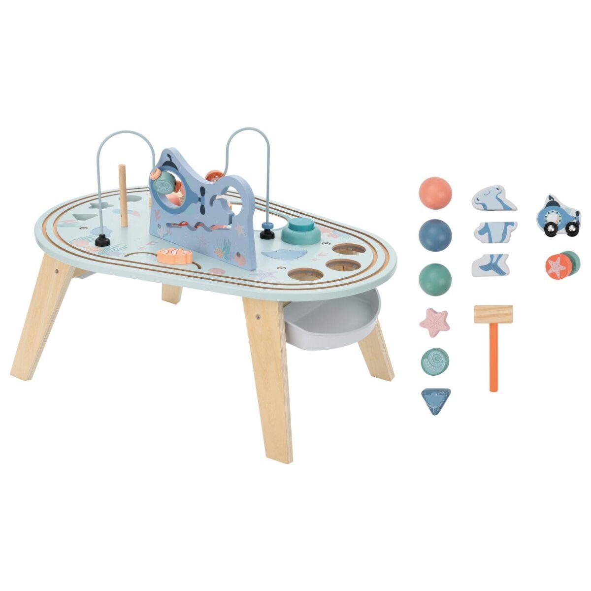 Arbre de motricité LUPILU® / table de jeu (table de jeu) bien