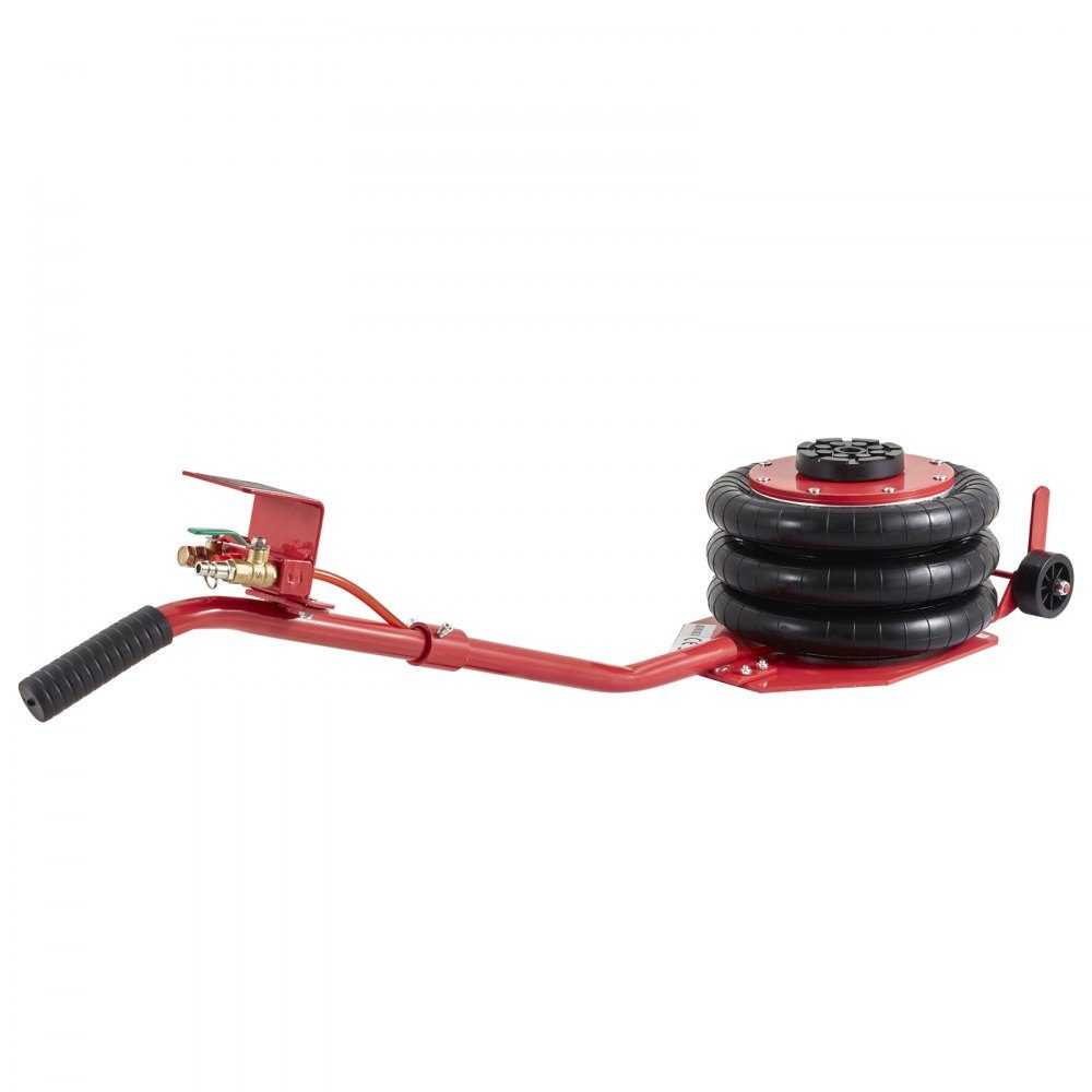 Pneumatyczny podnośnik samochodowy Triple Bag Air Jack 3 t, Triple Bag Air Jack 140-450 mm wysokość podnoszenia Bag Air Jack, 5 minut podnoszenia Podnośnik Air Jack oszczędzający pracę w przypadku SUV-ów, ciężarówek, samochodów itp.