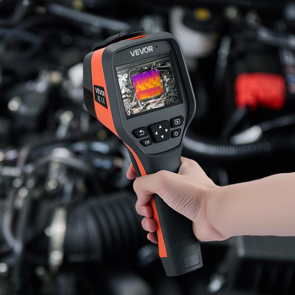 Thermal Imaging Camera, 384 x 288 IR Resolution, Thermal Imaging Camera with 5MP Vision Camera, 30Hz Refresh Rate, Infrared Imager with 3.5" Touch Screen, -20 to 50°C, WiFi Support