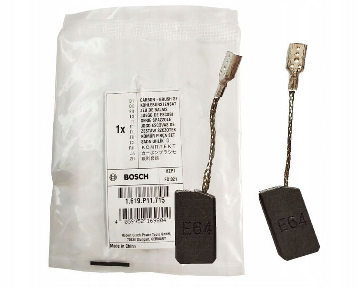 Bosch Kohlebürsten für Winkelschleifer GWS 850 C, CE, 750, GWS 9-115, 9-125, 880, 850 C - Original (Teilenummer: 9454043085) Bosch Kohlebürsten für Winkelschleifer GWS 850 C, CE, 750, GWS 9-115, 9-125, 880, 850 C - Original (Teilenummer: 9454043085)