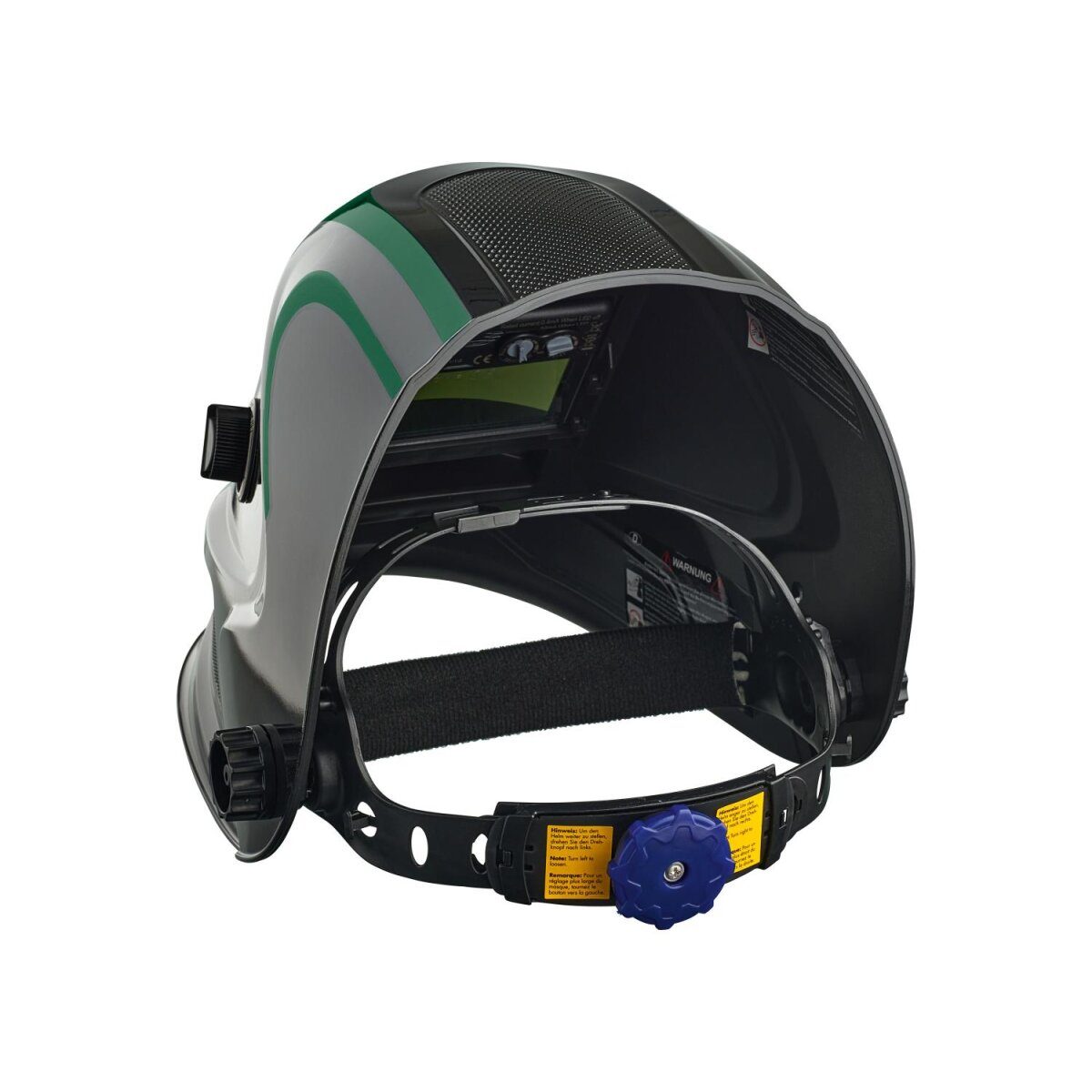 PARKSIDE® welding helmet PSHL 2 D1, with LED, stripes/black