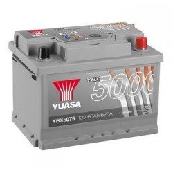 Yuasa Zilver Ybx5075 60ah 620a