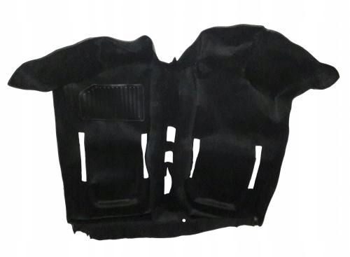 Bodenwanne Bodenteppich Fiat 126p schwarz AS2
