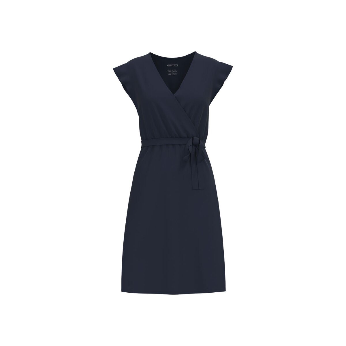 esmara Damenkleid, aus reiner Baumwolle, M (40/42), Marine
