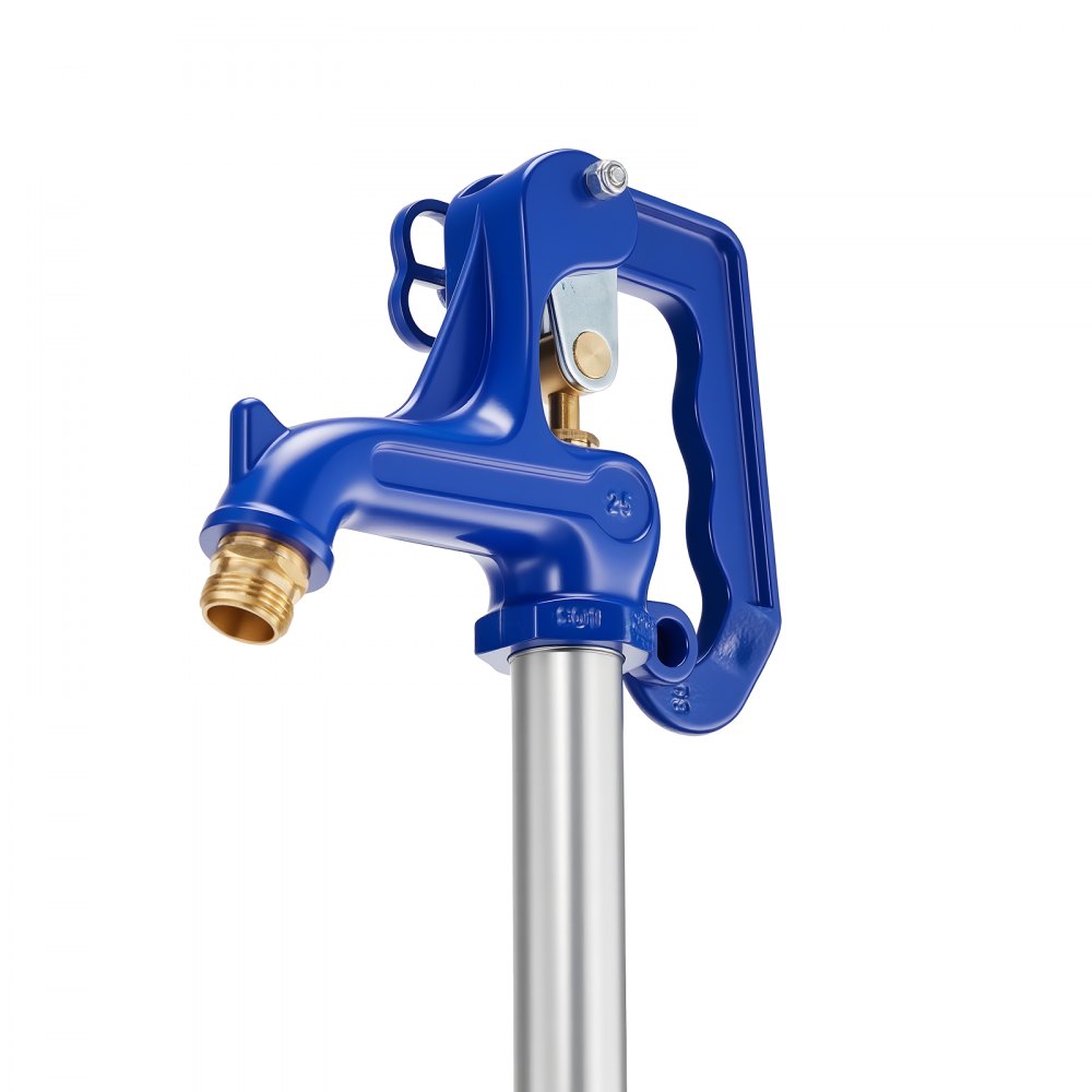 Bouche d'incendie antigel, robinet extérieur de 1895 mm avec profondeur d'enfouissement de 1219,2 mm, raccord de tuyau G 3/4", poignée à levier + volant, bouche d'incendie de jardin sans plomb pour l'irrigation du jardin et de la ferme Bouche d'incendie antigel, robinet extérieur de 1895 mm avec profondeur d'enfouissement de 1219,2 mm, raccord de tuyau G 3/4", poignée à levier + volant, bouche d'incendie de jardin sans plomb pour l'irrigation du jardin et de la ferme