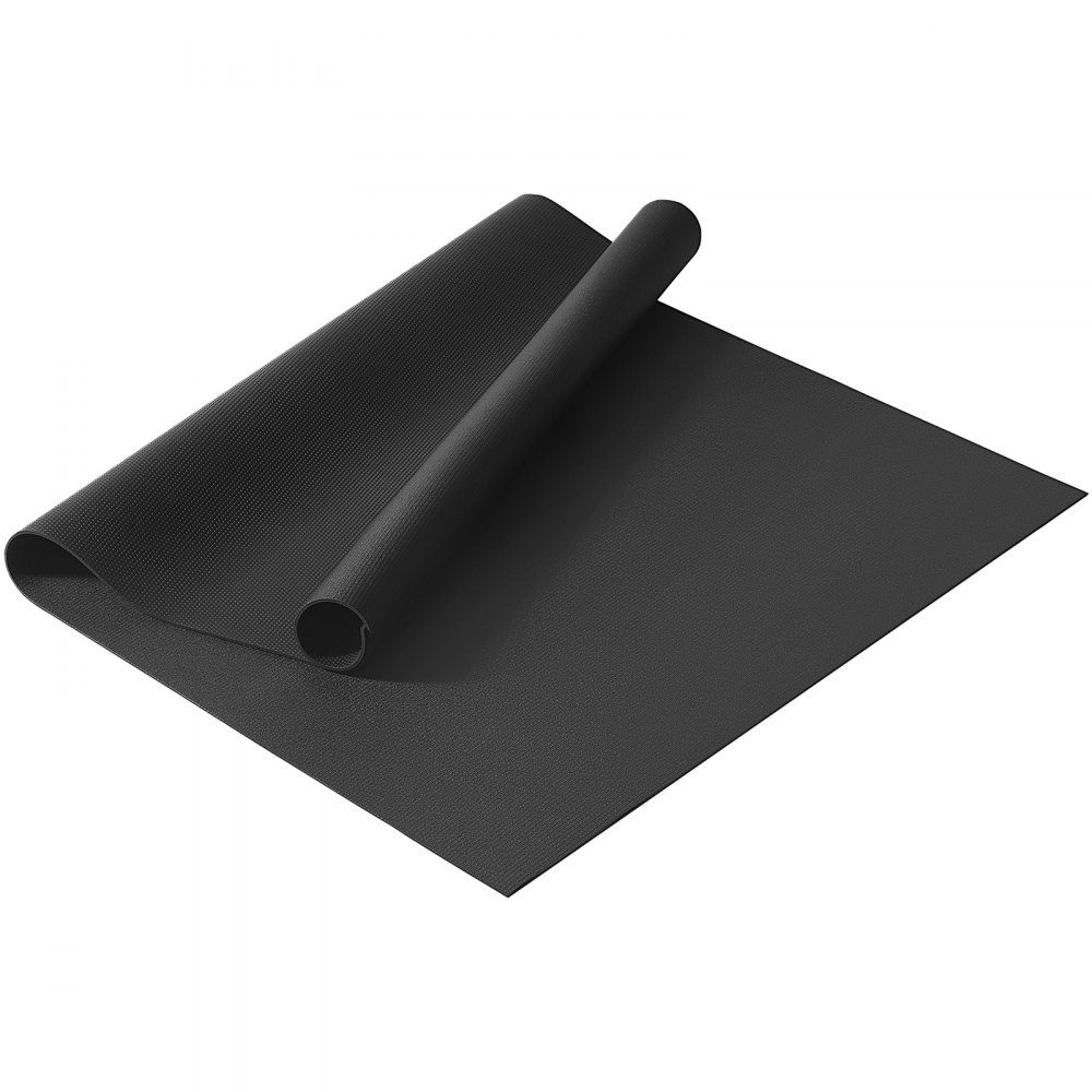 Exercise Mat, High Density Non-Slip Premium Yoga Mat, Exercise Yoga Mat for Men and Women, Fitness and Exercise Mat with Bag and Strap, for All Types of Home Yoga, Pilates and Floor Training (2.4x1.5m)
