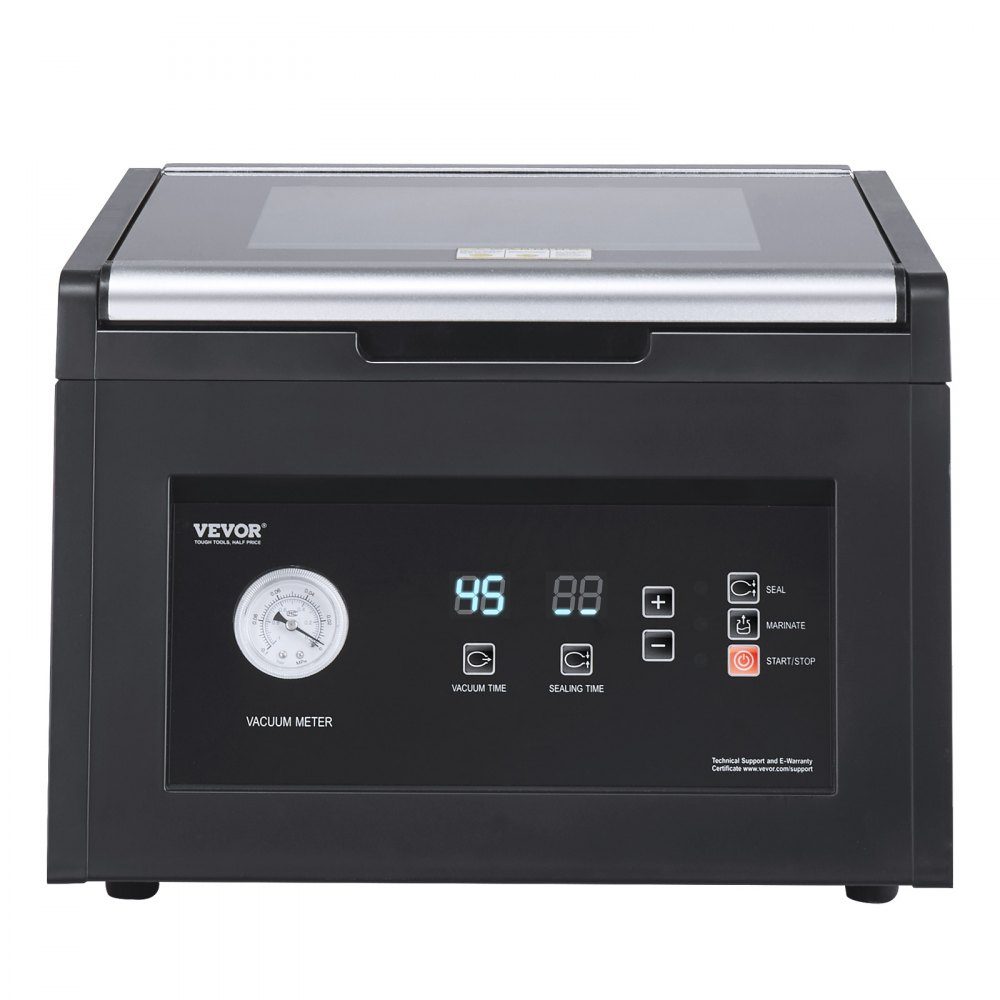 Kammer-Vakuumierer, 380 W, Nassfutter-Fleisch-Verpackungsmaschine, kompaktes Design, idealer kommerzieller Vakuumierer für den professionellen und privaten Gebrauch