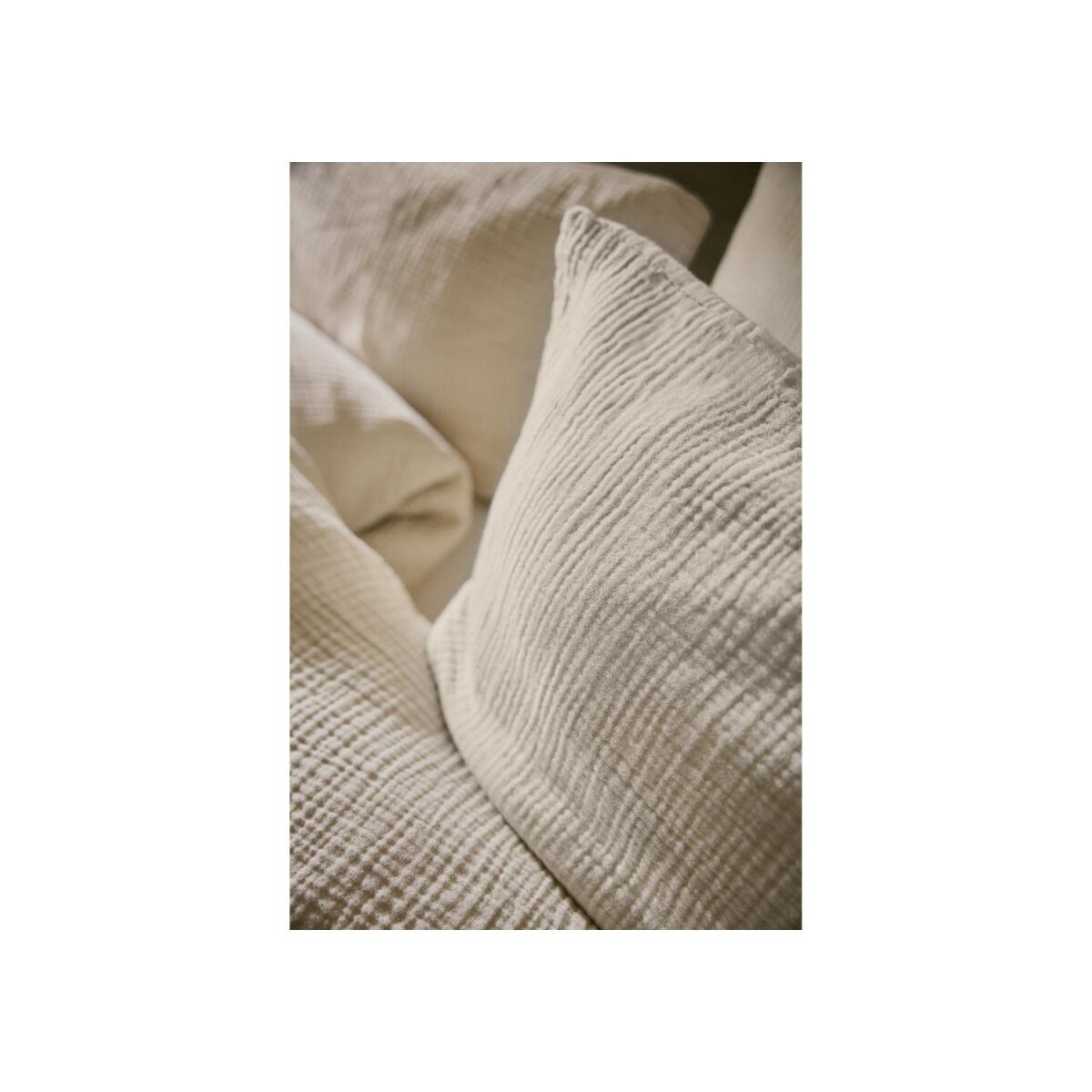 LIVARNO® Muslin cushion cover, 40 x 80 cm, 2 pieces