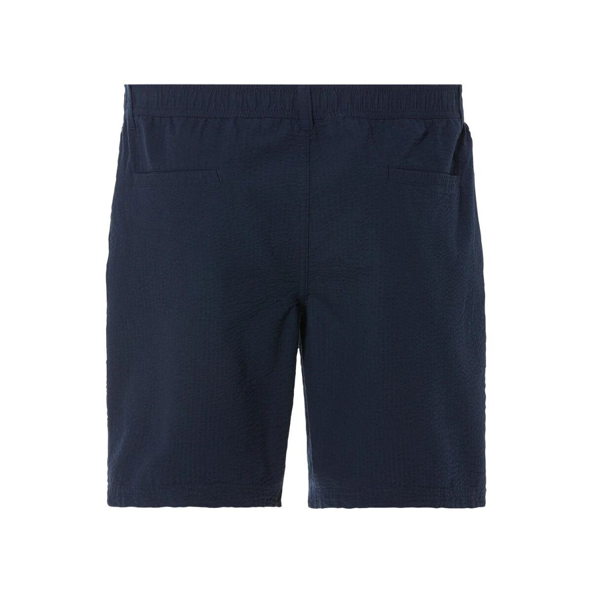 LIVERGY® Herren-Seersucker-Shorts, aus reiner Baumwolle, XL, marine