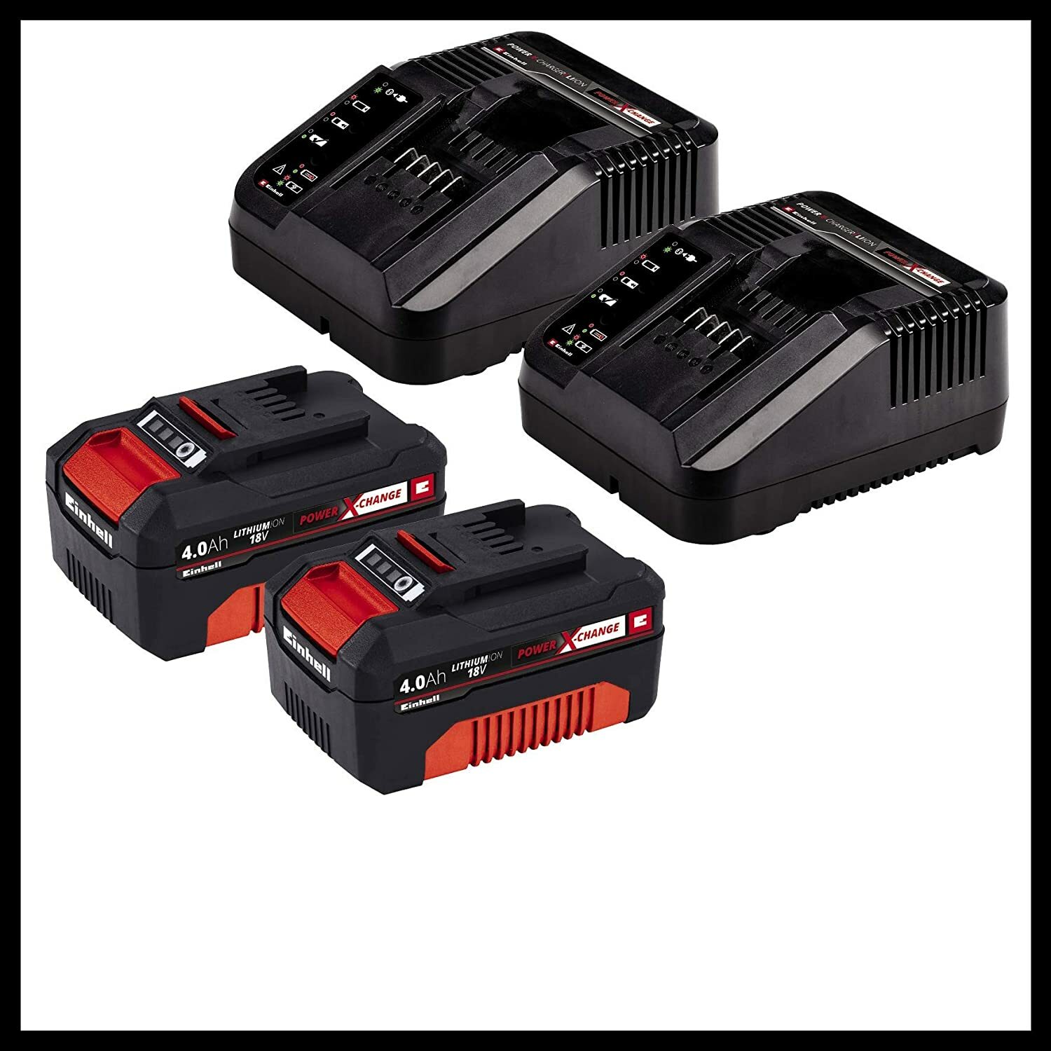 Einhell GE-CM 43 Akku-Rasenmäher Li M Kit Power Einhell GE-CM 43 Akku-Rasenmäher Li M Kit Power