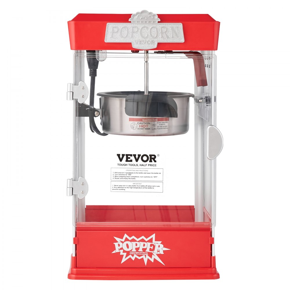 Popcornmaker Popcornmaker 480W Popcornmaker Popcornmaker 4 ounce waterkoker maakt 1,5 gallon per lading, Popcornmaker op aanrecht inclusief 3 ballen, Popcornmaker in bioscoopstijl Red Café Popcornmaker Popcornmaker 480W Popcornmaker Popcornmaker 4 ounce waterkoker maakt 1,5 gallon per lading, Popcornmaker op aanrecht inclusief 3 ballen, Popcornmaker in bioscoopstijl Red Café