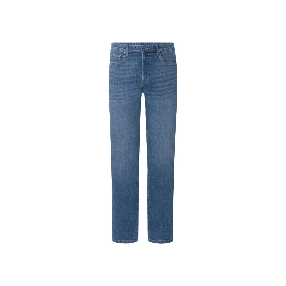 esmara® MEN Herren-Jeans, Straight Fit, 48, blau