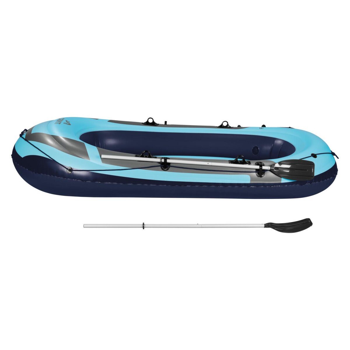 CRIVIT Schlauchboot, mit umlaufender Sicherheitsschnur, blau