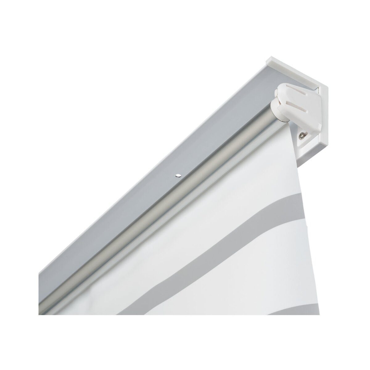 LIVARNO Home Duschrollo, 100 x 250 cm, mit praktischem Seitenzug (Streifen)
