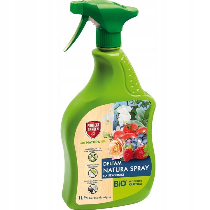Deltam Natura spray antiparasitaire protège le jardin 1l Deltam Natura spray antiparasitaire protège le jardin 1l
