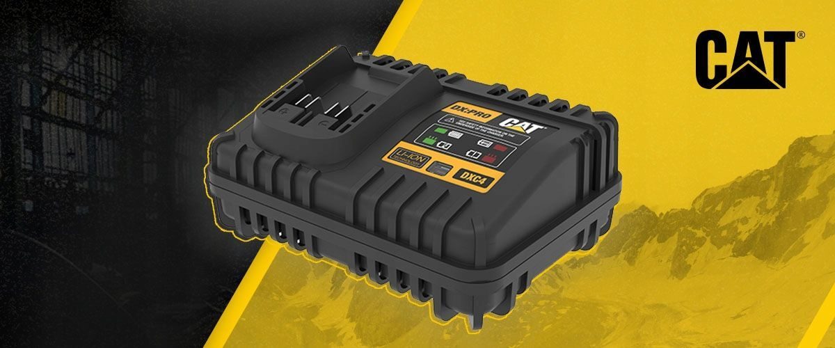 Schnellladegerät für CAT DXC4 18V 4A Akkus