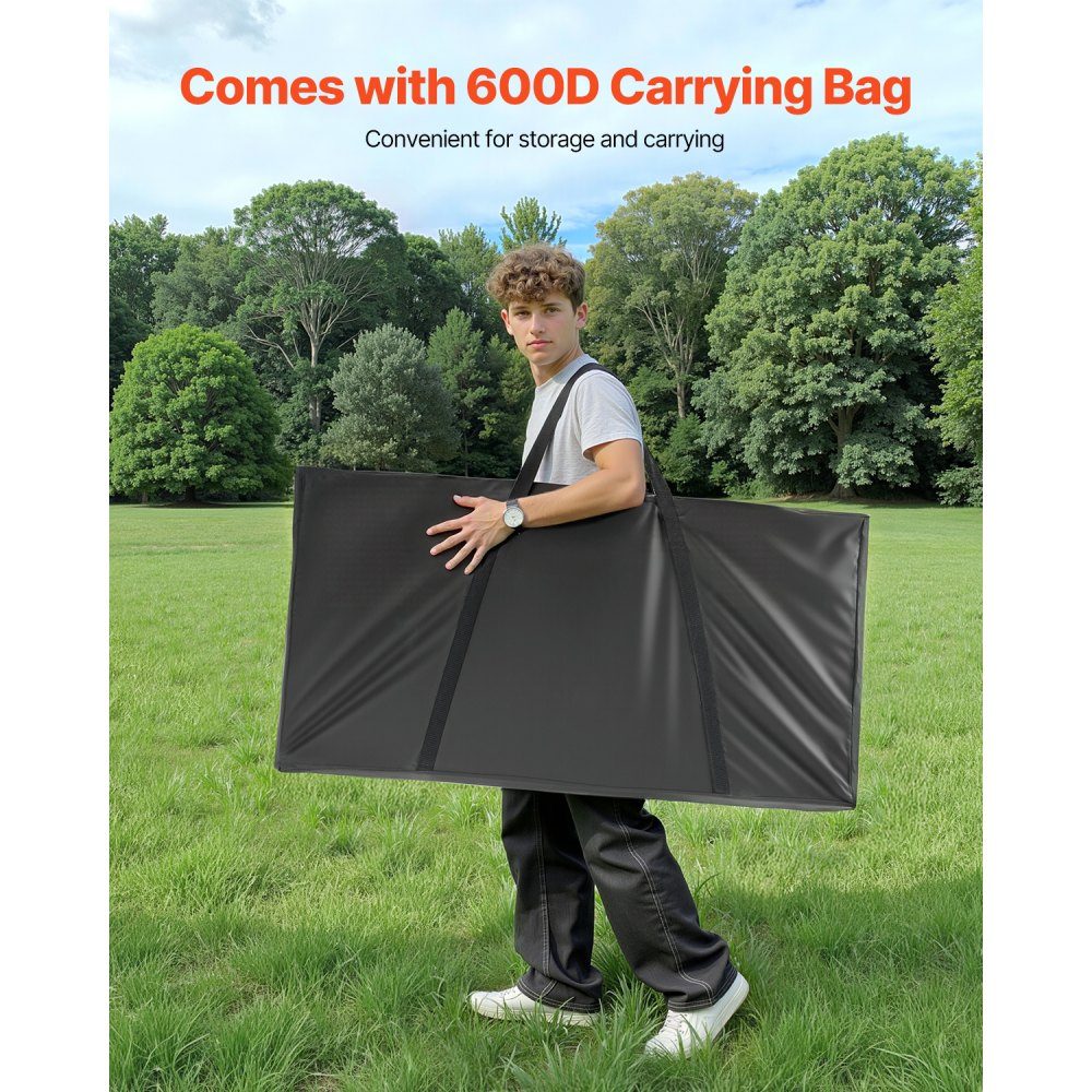 Cornhole Game Set (1255x600x302mm), Cornhole Game Boards, Portable Solid Wood Throwing Board, Cornhole Game for Adults with Carry Bag for Garden, Backyard, Beach, Camping