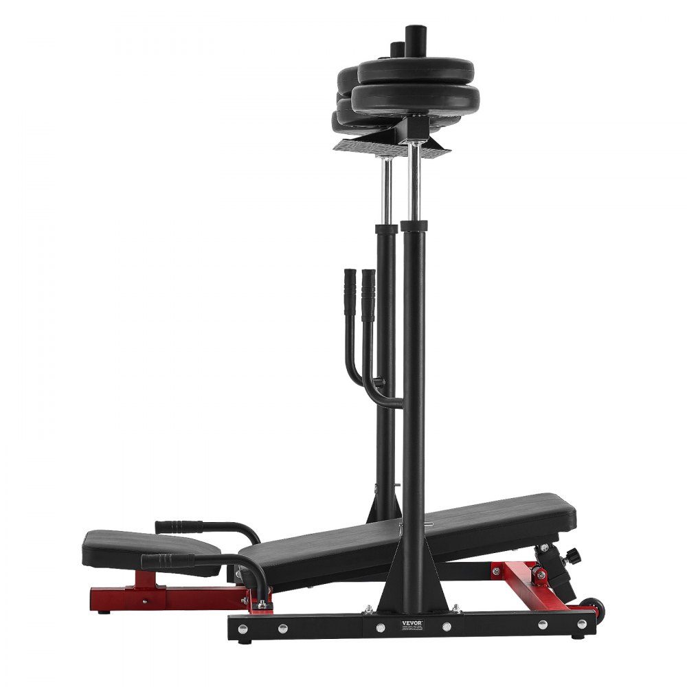 Vertical Leg Press, Dedicated Lower Body Home Fitness Equipment, Carbon Steel Training Equipment, Adjustable Leg Strength Training for High Intensity Pressing, 500lbs Load Capacity