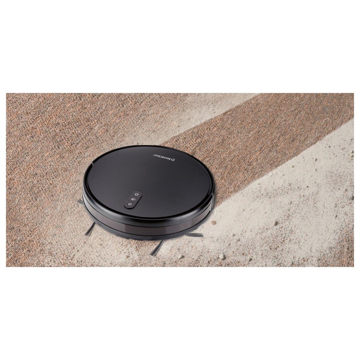 SILVERCREST® Saugroboter SSWR C3, mit Wischfunktion, schwarz