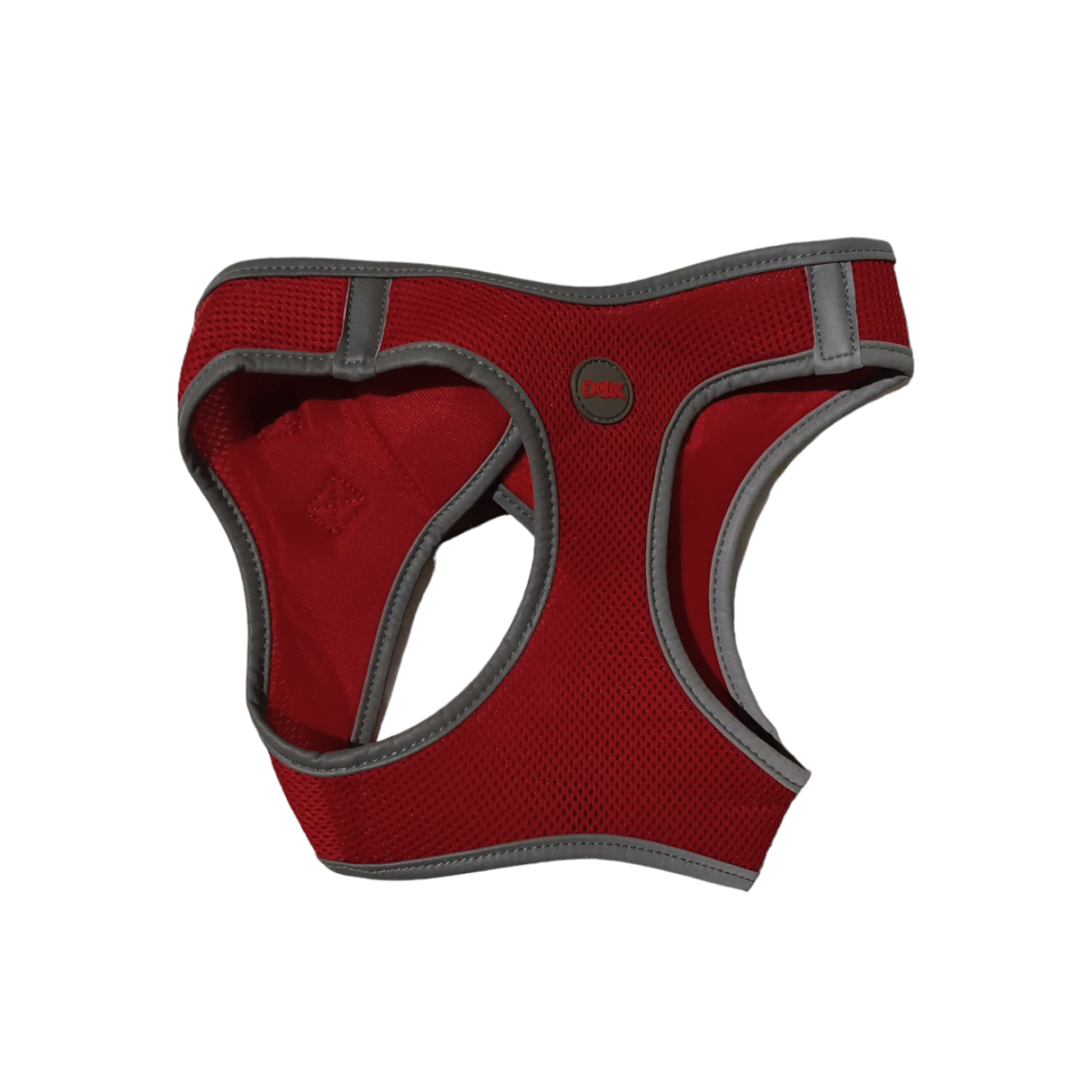 DDOXX Brustgeschirr Air Mesh, XL, rot gut