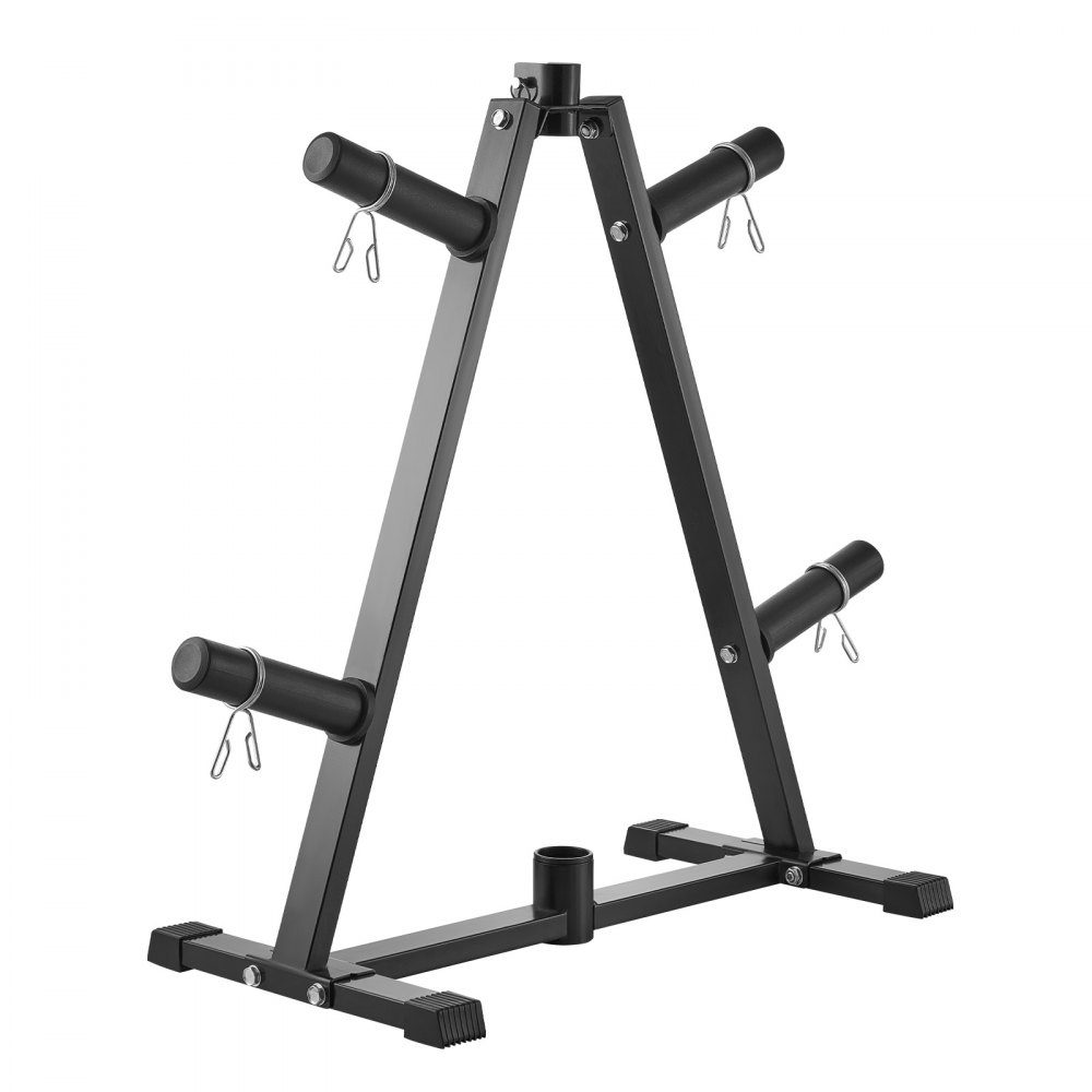 Support de plaque de poids, cadre en A, arbre pour plaques de poids de 2 pouces, arbre de plaque de poids, capacité de charge de 300 livres, support de stockage de poids, support de rangement pour haltères
