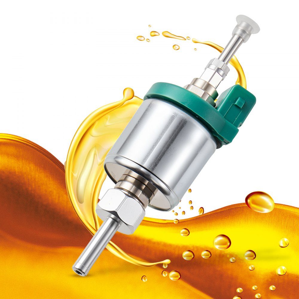 Brandstofpomp dieselkachel, brandstofdoseerpomp 12V DC, 22ml luchtdiesel hulpverwarmingspompen, geschikt voor 2kW 5kW 8kW hulpverwarming, stil ontwerp, pulstechnologie