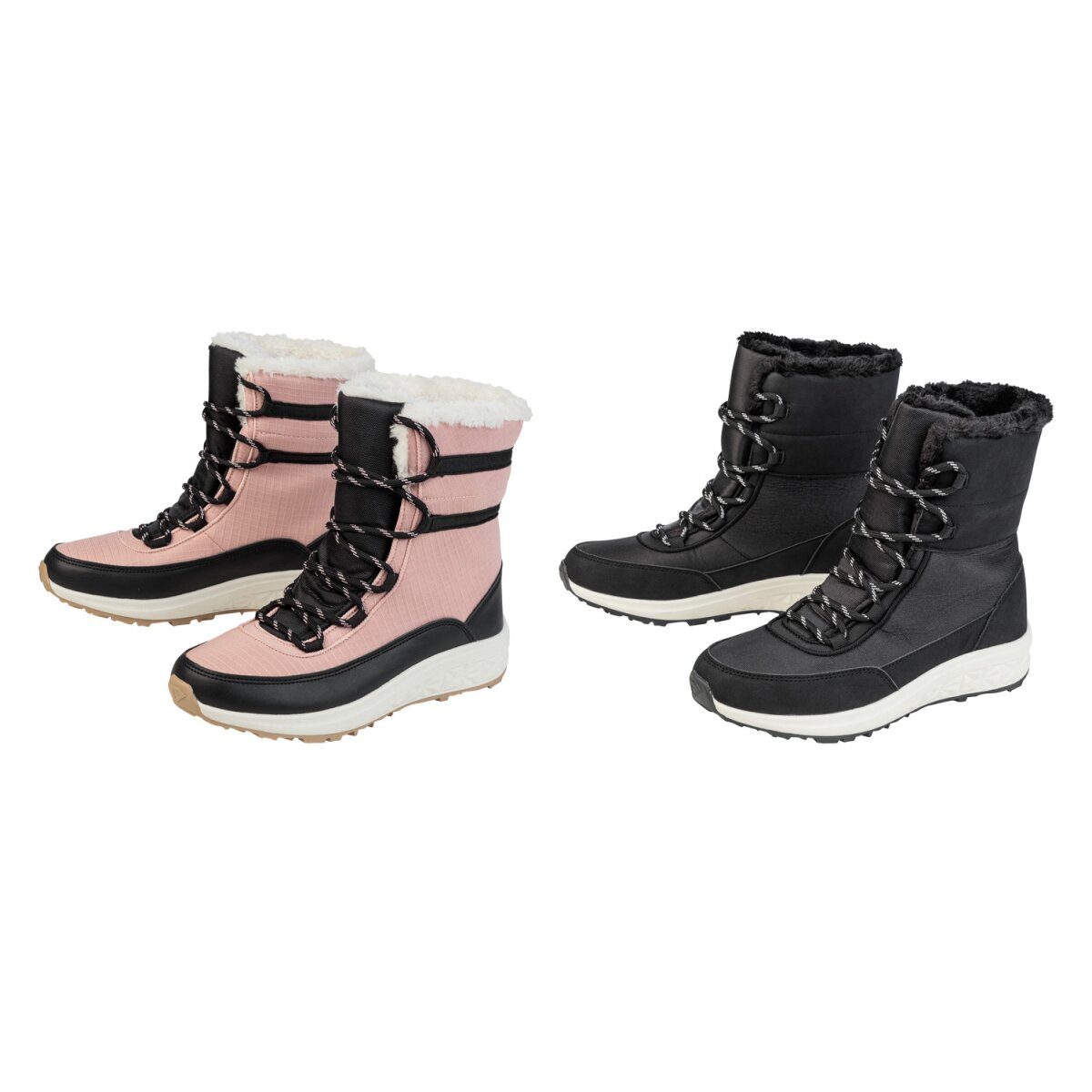 esmara® dames veterlaarzen, geprofileerde buitenzool