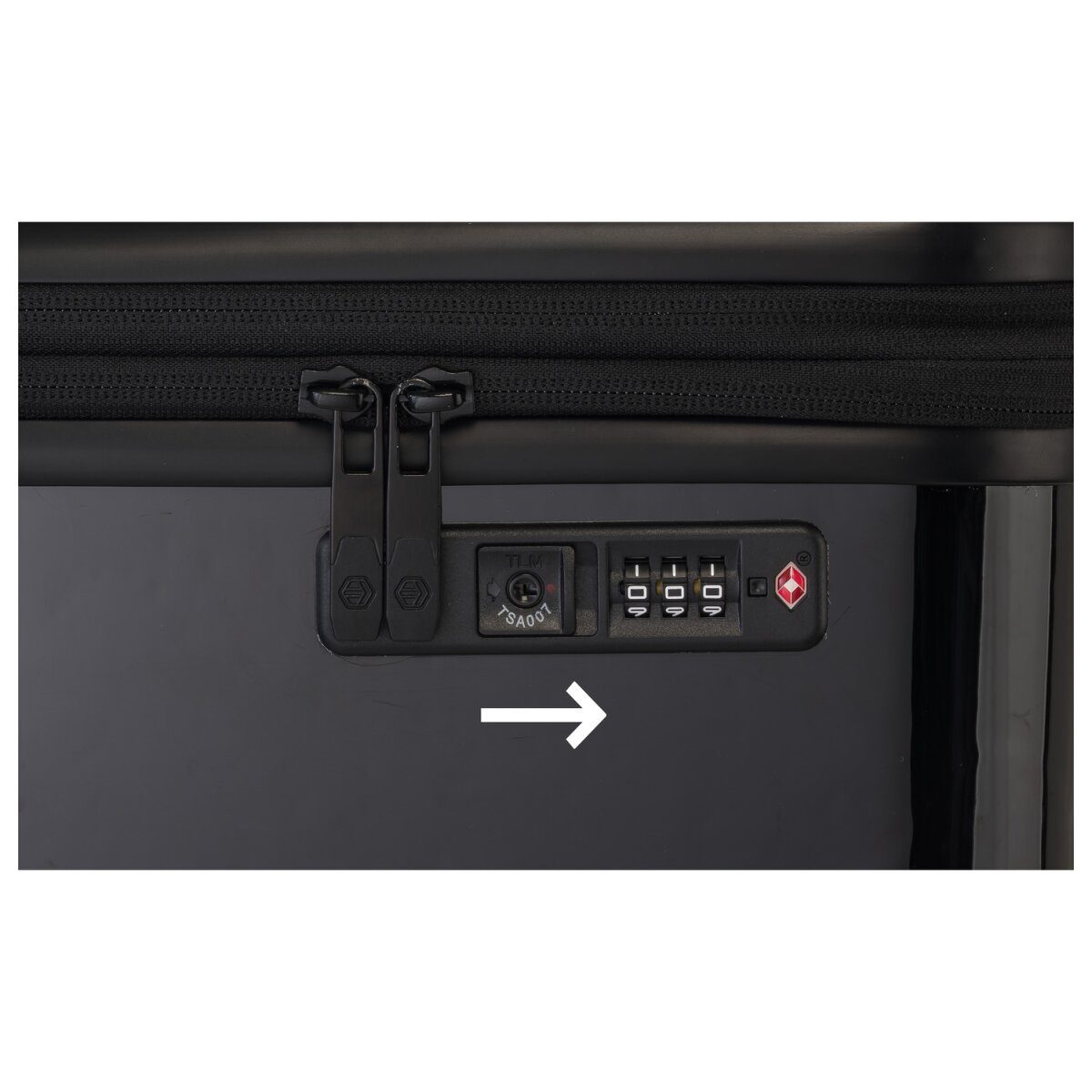 TOPMOVE® Hartschalenkoffer / Hardcase, 77 L gut
